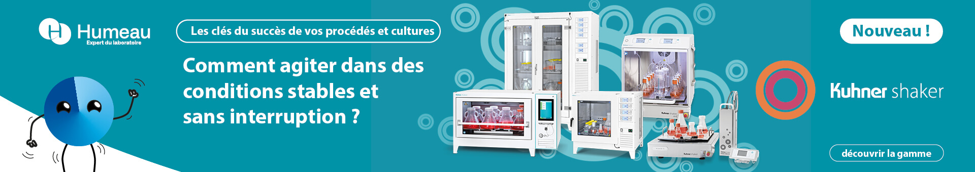 Agitateurs incubateurs Kuhner