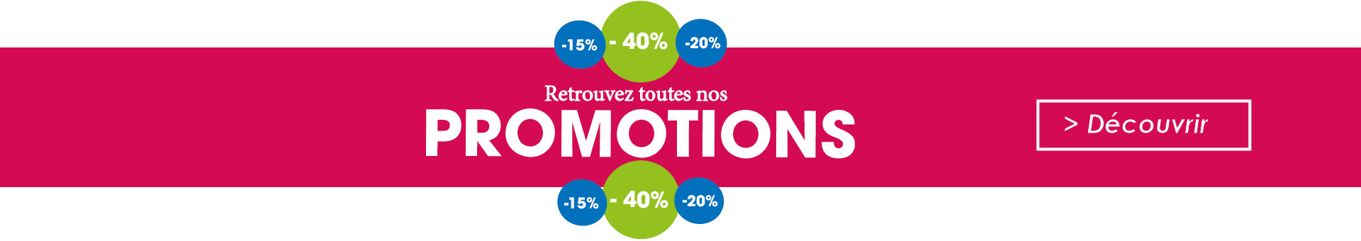 Toutes les promotions