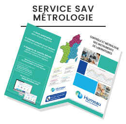 Service SAV Métrologie Laboratoires Humeau