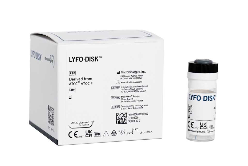 LYFO DISK CAMPYLOBACTER JEJUNI ATCC33291TM - 6 PASTILLES