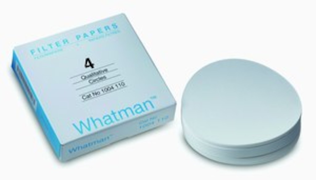 GRADE 6 FLAT QUALITATIVE FILTER PAPERS, DIAMETER 185MM - PACK OF 100