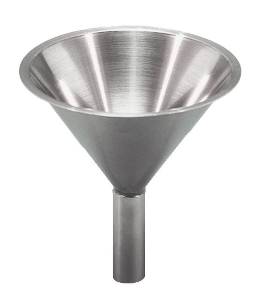 [223776] ENTONNOIR A POUDRE INOX 18/10 D.120MM - H.135MM